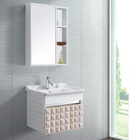 Modern Alunimun Bathroom Vanity/ all aluminum bathroom cabinet/Mirror Cabinet /DB-8146,600X450mm